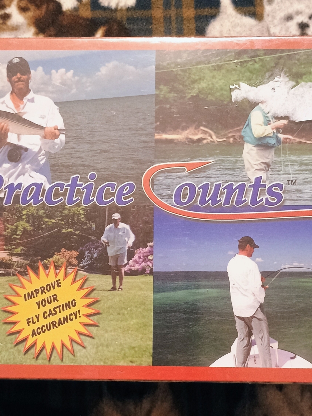 "Practice Counts" Fly Fishing Casting Practice Game/Kit.